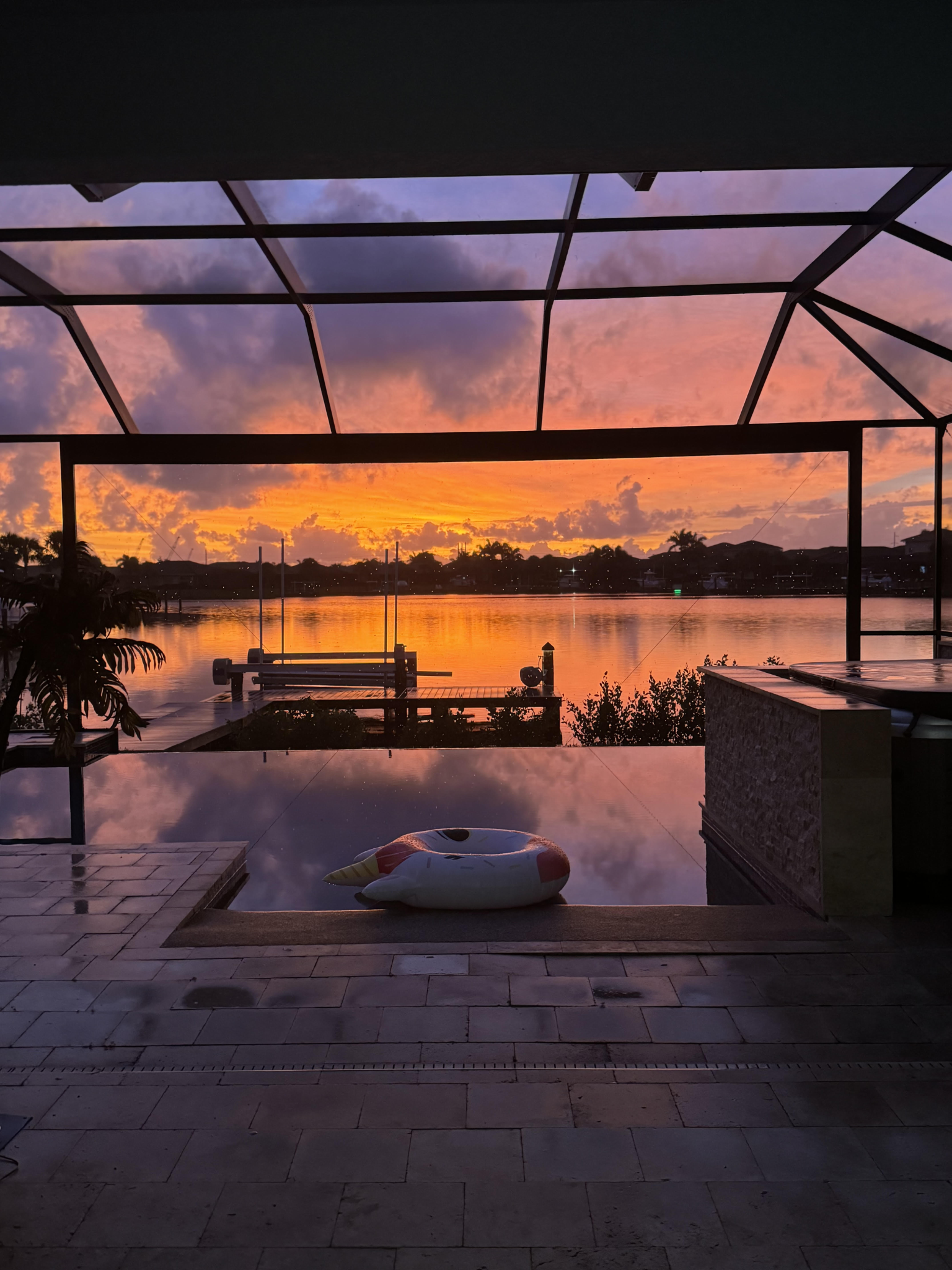 Sunset Pool View